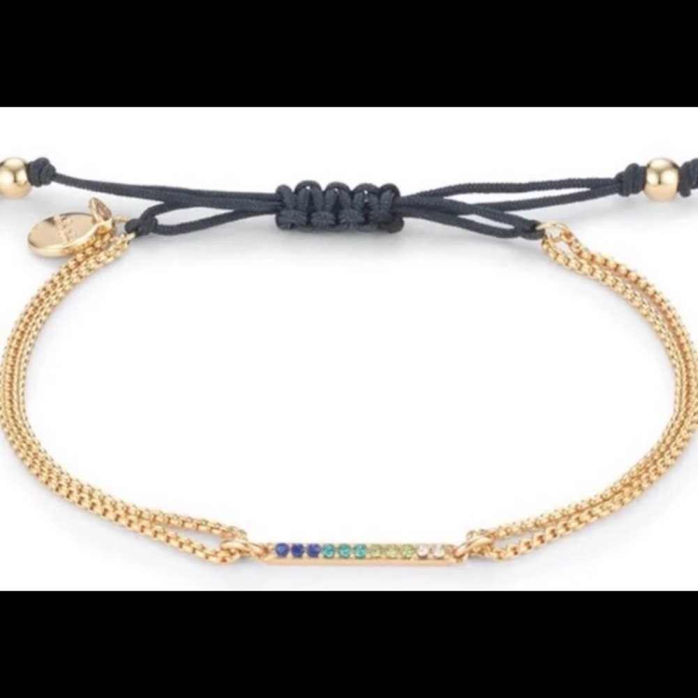 Stella & Dot, Gold and Crystal, Harmony Bracelet